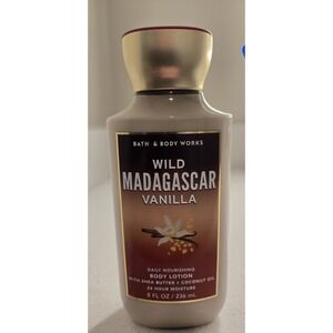 New Bath and Body Works WILD MADAGASCAR VANILLA‎ Body Lotion